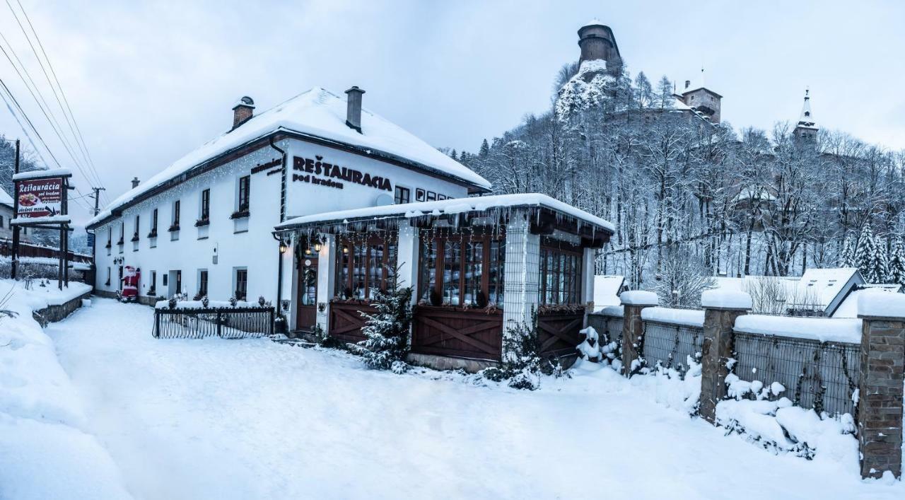 Apartmany Pod Oravskym Hradom Oravsky Podzamok Exterior foto